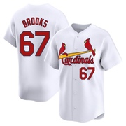 Aaron Brooks Men's St. Louis Cardinals Home Jersey - White Limited