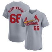 Adam Kloffenstein Men's St. Louis Cardinals Road Jersey - Gray Elite