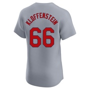 Adam Kloffenstein Men's St. Louis Cardinals Road Jersey - Gray Elite