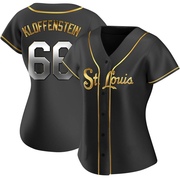 Adam Kloffenstein Women's St. Louis Cardinals Alternate Jersey - Black Golden Replica