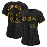 Adam Kloffenstein Women's St. Louis Cardinals Snake Skin City Jersey - Black Replica