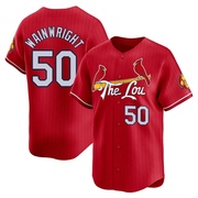 Adam Wainwright Men's St. Louis Cardinals 2024 City Connect Jersey - Red Limited