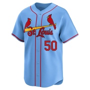 Adam Wainwright Men's St. Louis Cardinals Alternate Jersey - Light Blue Limited