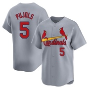 Albert Pujols Men's St. Louis Cardinals Away Jersey - Gray Limited