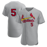 Albert Pujols Men's St. Louis Cardinals Road Jersey - Gray Authentic