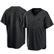 Albert Pujols Youth St. Louis Cardinals Pitch Fashion Jersey - Black Replica