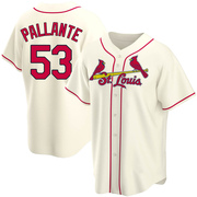 Andre Pallante Men's St. Louis Cardinals Alternate Jersey - Cream Replica