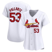 Andre Pallante Women's St. Louis Cardinals Home Jersey - White Limited