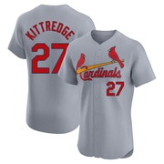 Andrew Kittredge Men's St. Louis Cardinals Road Jersey - Gray Elite