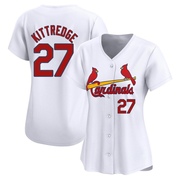 Andrew Kittredge Women's St. Louis Cardinals Home Jersey - White Limited