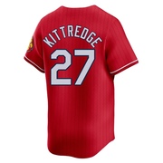 Andrew Kittredge Youth St. Louis Cardinals 2024 City Connect Jersey - Red Limited