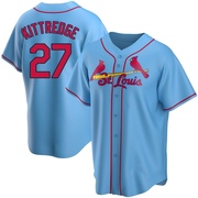 Andrew Kittredge Youth St. Louis Cardinals Alternate Jersey - Light Blue Replica