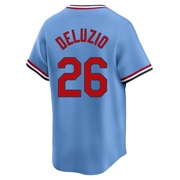 Ben DeLuzio Men's St. Louis Cardinals Cooperstown Collection Jersey - Light Blue Limited