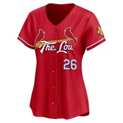 Ben DeLuzio Women's St. Louis Cardinals 2024 City Connect Jersey - Red Limited