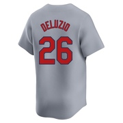 Ben DeLuzio Youth St. Louis Cardinals Away Jersey - Gray Limited