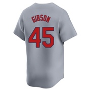 Bob Gibson Youth St. Louis Cardinals Away Jersey - Gray Limited