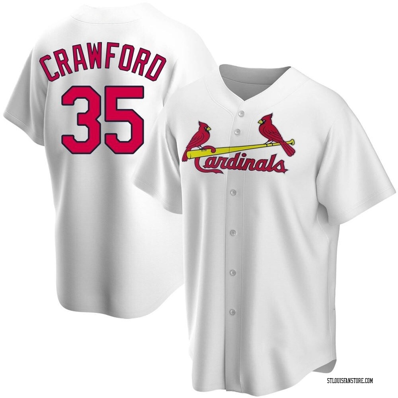 Brandon Crawford Men's St. Louis Cardinals Home Jersey - White Replica