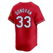 Brendan Donovan Men's St. Louis Cardinals 2024 City Connect Jersey - Red Limited