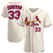 Brendan Donovan Men's St. Louis Cardinals Alternate Jersey - Cream Authentic