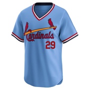 Chris Carpenter Men's St. Louis Cardinals Cooperstown Collection Jersey - Light Blue Limited