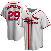 Chris Carpenter Men's St. Louis Cardinals Home Cooperstown Collection Jersey - White