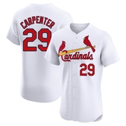 Chris Carpenter Men's St. Louis Cardinals Home Jersey - White Elite