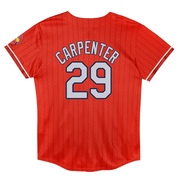 Chris Carpenter Toddler St. Louis Cardinals Preschool 2024 City Connect Jersey - Red Limited