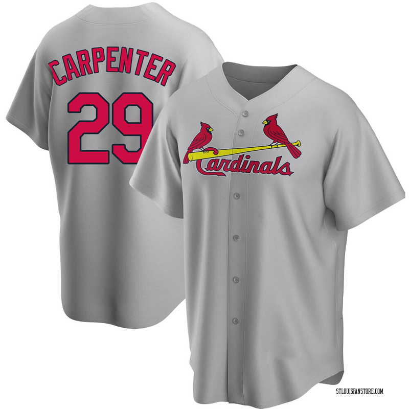 Chris Carpenter Youth St. Louis Cardinals Road Jersey - Gray Replica