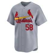 Chris Roycroft Men's St. Louis Cardinals Away Jersey - Gray Limited