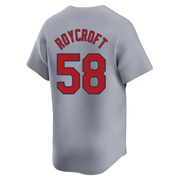 Chris Roycroft Men's St. Louis Cardinals Away Jersey - Gray Limited