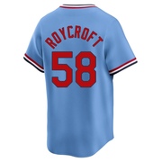 Chris Roycroft Men's St. Louis Cardinals Cooperstown Collection Jersey - Light Blue Limited