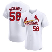 Chris Roycroft Men's St. Louis Cardinals Home Jersey - White Elite