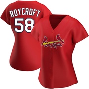 Chris Roycroft Women's St. Louis Cardinals Alternate Jersey - Red Replica