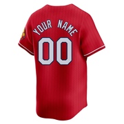 Custom Youth St. Louis Cardinals 2024 City Connect Jersey - Red Limited