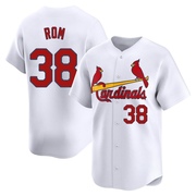 Drew Rom Men's St. Louis Cardinals Home Jersey - White Limited