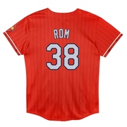 Drew Rom Toddler St. Louis Cardinals Preschool 2024 City Connect Jersey - Red Limited