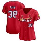 Drew Rom Women's St. Louis Cardinals 2024 City Connect Jersey - Red Limited