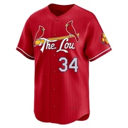 Drew VerHagen Men's St. Louis Cardinals 2024 City Connect Jersey - Red Limited