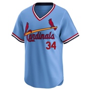 Drew VerHagen Men's St. Louis Cardinals Cooperstown Collection Jersey - Light Blue Limited