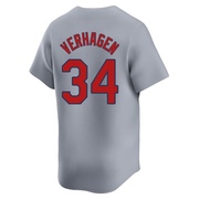 Drew VerHagen Youth St. Louis Cardinals Away Jersey - Gray Limited