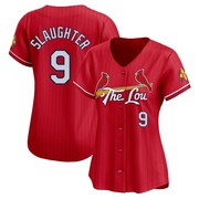 Enos Slaughter Women's St. Louis Cardinals 2024 City Connect Jersey - Red Limited