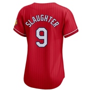 Enos Slaughter Women's St. Louis Cardinals 2024 City Connect Jersey - Red Limited