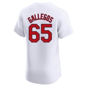 Giovanny Gallegos Men's St. Louis Cardinals Home Jersey - White Elite