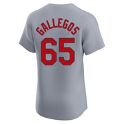 Giovanny Gallegos Men's St. Louis Cardinals Road Jersey - Gray Elite