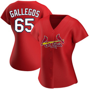 Giovanny Gallegos Women's St. Louis Cardinals Alternate Jersey - Red Replica