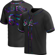 Giovanny Gallegos Youth St. Louis Cardinals Alternate Jersey - Black Holographic Replica