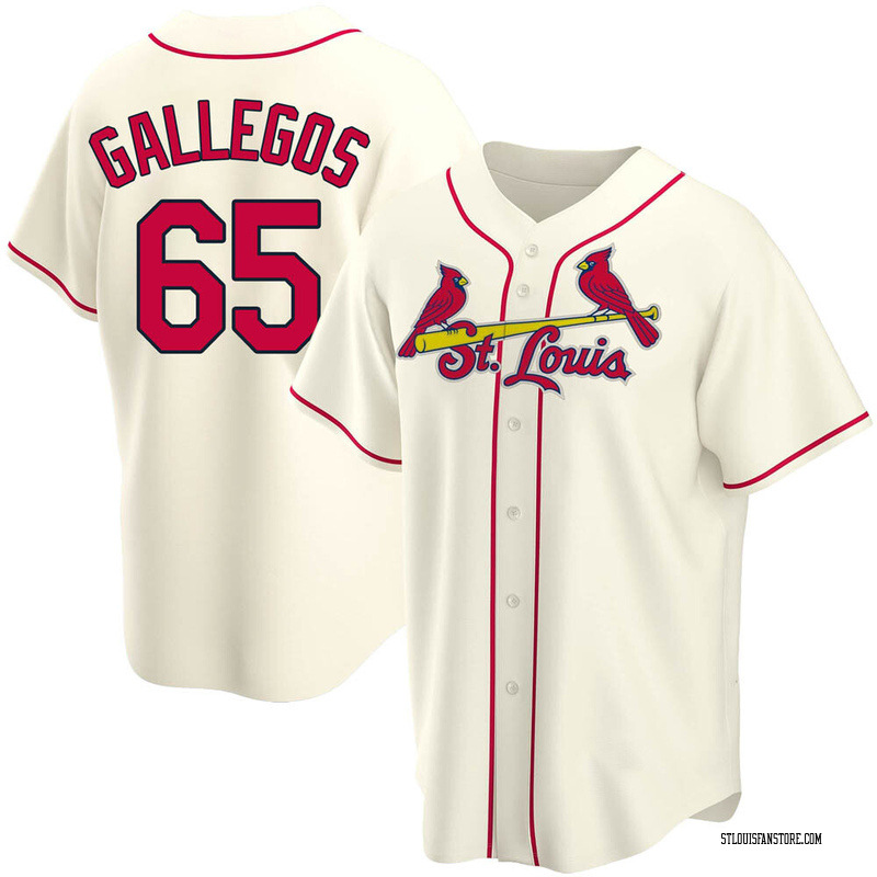 Giovanny Gallegos Youth St. Louis Cardinals Alternate Jersey - Cream Replica