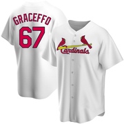 Gordon Graceffo Youth St. Louis Cardinals Home Jersey - White Replica