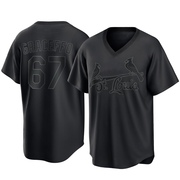 Gordon Graceffo Youth St. Louis Cardinals Pitch Fashion Jersey - Black Replica