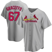 Gordon Graceffo Youth St. Louis Cardinals Road Jersey - Gray Replica